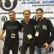 Soundtrack Loops Matthew Yost , Jason Donnelly and Richie Hawtin pose on the red carpet