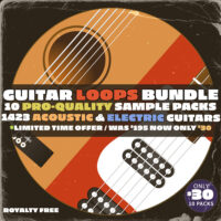 Download Guitar Loops Bundle by Soundtrack Loops
