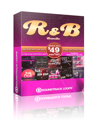 R&B BUNDLE, 10 Royalty Free R&B Packs for $49