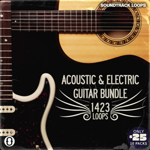 85% OFF - Acoustic & Electric Guitar Loops Bundle 10 packs