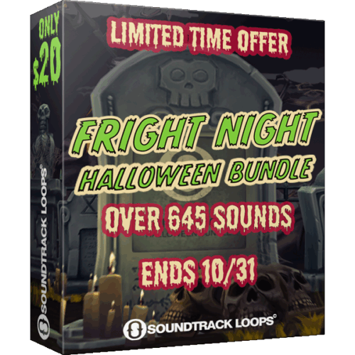 Fright Night Halloween sample pack bundle