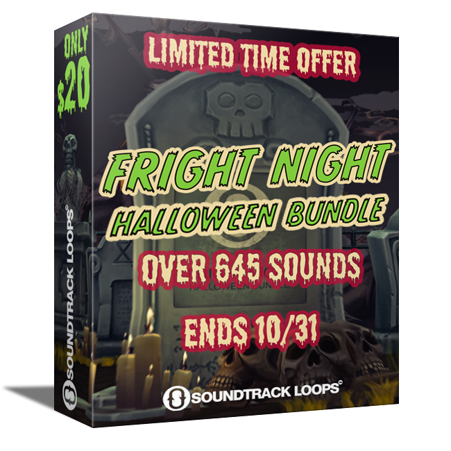HALLOWEEN SOUNDS SAVE OVER 90% OFF THESE SPOOKY SOUND PACKS