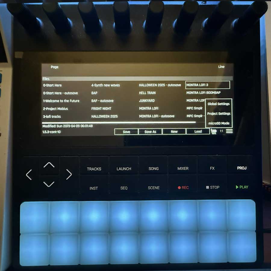 Push the PROJ button on the Bento and then look for the three little lines at the bottom right corner to access MicroSD Mode. Choose microSD mode.